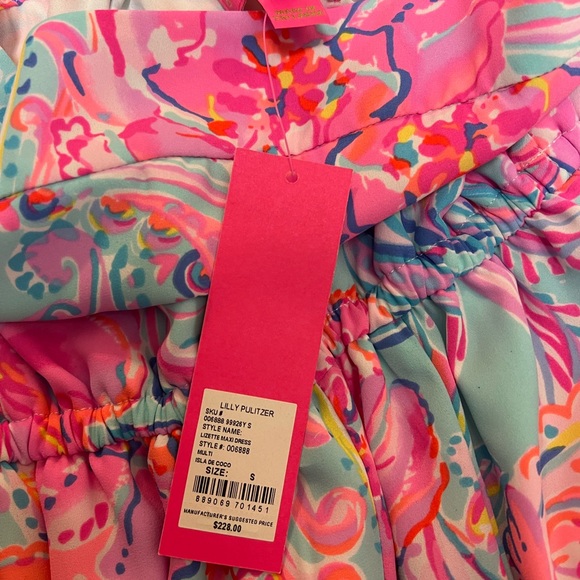 Nwt Lilly Pulitzer Lizette Maxi Dress 